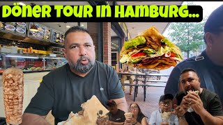 Döner Tour Hamburg. Steindamm Batman,Harburg Dubara.Döner Essen den ganzen Tag.