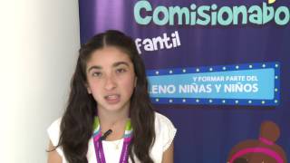 Ganadora Comisionada Infantil Leticia Rosales Bravo