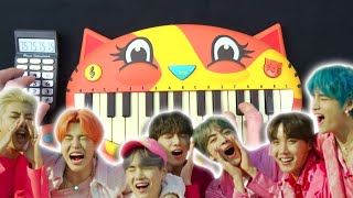 HOW TO PLAY BTS 'ON' - ON A CAT PIANO