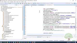 Page Object Model Framework | Selenium | Whizdom Trainings