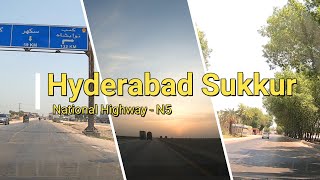 N5 National Highway | Hyderabad to Sukkur | Karachi to Babusar 🚙 Road Trip EP1 | Pakistan Motorways