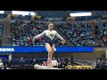 kirah koshinski west virginia balance beam 9.700 florida at west virginia 2018