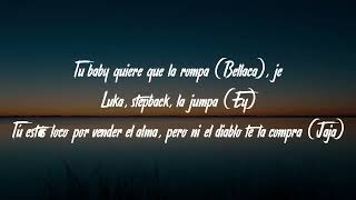 (Letra/Lyrics) Arcangel, Bad Bunny - La Jumpa  | SR. SANTOS