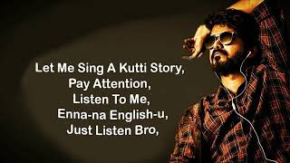 Master Vijay's own song |let me sing a kutti story|#master|#thalapathi|#tamilsongs |#motivation|