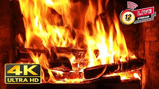 🔥 4K Cozy Fireplace with Crackling Fire Sounds | Perfect for Relaxation and Sleep