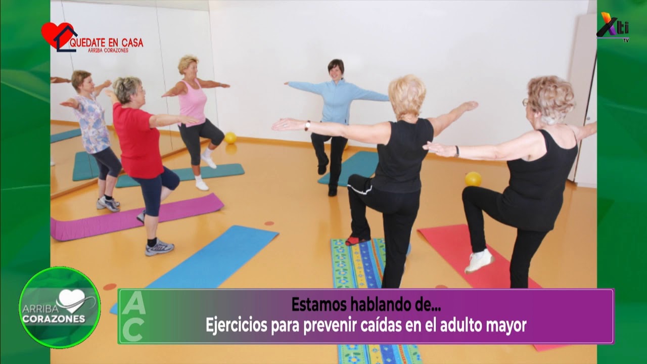 Salud Y Deporte - Ejercicios Para El Adulto Mayor - YouTube