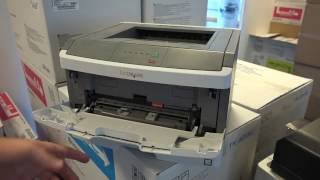 Lexmark E260dn Laser Printer close look