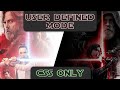 User-Defined Dark/Light Mode (CSS ONLY) | UI Design Theme (prefers-color-scheme)