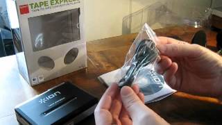 Convert Cassette Tape to Digital MP3 file - ION Tape Express Unboxing