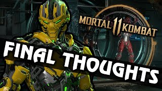 Mustard's In-Depth thoughts on the final version of MK11