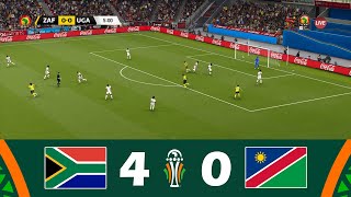 Résumé: Afrique du Sud 4-0 Namibie | Coupe d'Afrique des Nations de la CAF 2023