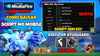 🐲 Como Baixar e Colocar SCRIPT no Blox Fruits MOBILE/CELULAR e PC (LINK DIRETO)⭐ - Instalar Executor