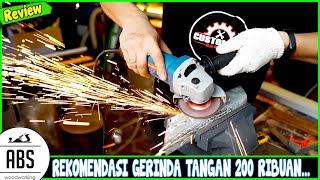 BANDEL & GARANSI PANJANG - Gerinda Tangan Murah Berkualitas DongCheng DSM03-100A (ANGLE GRINDER)