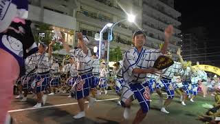 高円寺阿波踊り２０１８　１日目（８・２５）㊼ひょっとこ連