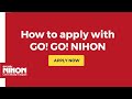 How to apply to study in Japan with Go! Go! Nihon