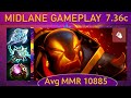 ⚡ 7.36c Ember Spirit |KDA - 49 KP - 98%| Mid Gameplay - Dota 2 Top MMR