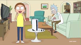 Rick and Morty PS5 ad