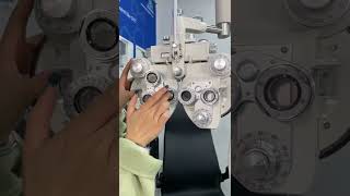 How to operate Vista phoropter.(Eyepiece part)