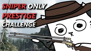 [SOLO VS TRIO] SNIPER ONLY Prestige Challenge