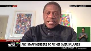 ANC Finances | Ruling party staff members to embark on nationwide pickets over delayed salaries