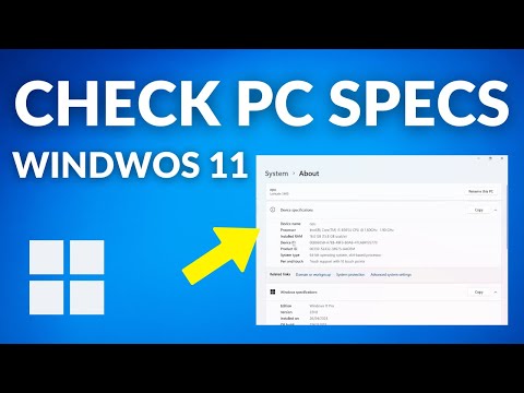 How to Check PC/Laptop Specifications on Windows 11/10