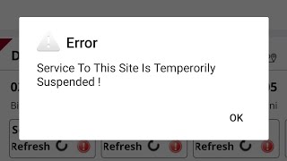 Service To This Site Is Temperorily Suspended ! IRCTC