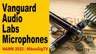 Studio Condenser Microphones by Vanguard Audio Labs at NAMM 2020 | MikesGigTV