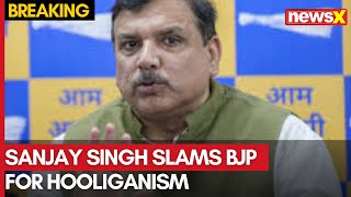 Ramesh Bidhuri vs AAP: Sanjay Singh Slams BJP for Hooliganism Under the Nose of Election Commission