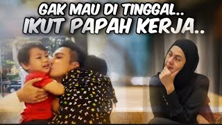 GAK BISA DI TINGGAL ‼️DUA - DUANYA GAK MAU JAUH DARI PAPAH, KEMANAPUN IKUT @galerikiano