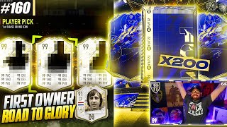 TOTY GRIND BEGINS!!! ICON PLAYER PICK PACK and 200+ PACKS OPENED!!!!! First Owner RTG 160 - FIFA 22