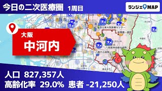 【大阪府｜中河内】ランジェMAPで二次医療圏分析！（病床稼働率や高齢化率から患者動向や医療連携を読み取る！）【PR動画】