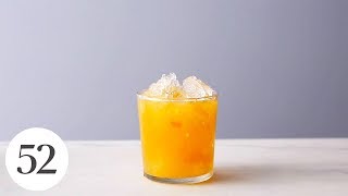 Bourbon Orange Ginger Cocktail