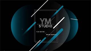 Motion Graphics｜YM STUDIO LOGO動畫｜Animation Design