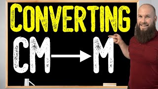 How To Convert Centimeters To Meters | cm to m