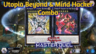 Yu-Gi-Oh UTOPIA BEYOND and MIND HACKER Combos Master Duel!