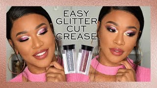 REVOLUTION | NEW GLITTER BOMBS GLITTER CUT CREASE TUTORIAL!