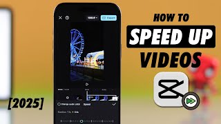 How to Speed up Video in CapCut Mobile! [iPhone or Android]