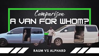 Which would you choose, Raum, or Alphard