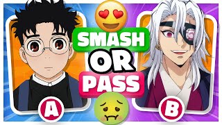 🔥 Smash or Pass 💔 + 100 Characters 🎙️ [ Boys Version ]