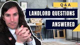 All Your Embarrassing Landlord Questions ANSWERED! | Most Common Room Rental Questions