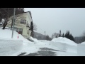 雪道ドライブ　山形県　大井沢　2012.1.21　4 4