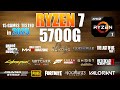 Ryzen 7 5700G Gaming Test in late 2024 - is it worth for Gaming?