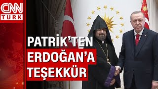 Türkiye Ermenileri Patriği Maşalyan'dan Cumhurbaşkanı Erdoğan'a teşekkür