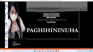 PAGTALAKAY SA PAGHIHINUHA