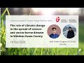 The role of climate change in the spread of vectors and vector-borne disease in Windsor-Essex County