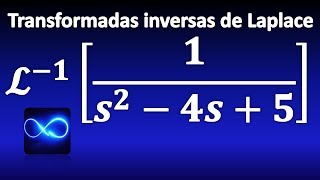 226. Laplace inverse transform, completing perfect square trinomial