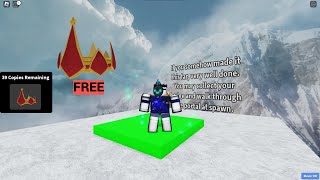 Ultimate Obby (UGC LIMITED FREE) The ultimate Crown ITEM