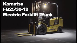 Komatsu FB25/30-12 Electric Forklift Truck