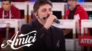 Alessandro Casillo Canta Shape of you - Seconda sfida a squadre - Amici18 - Sabato 16 febbraio