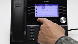Mitel 6930 IP Phone on MiCloud Connect: Hold \u0026 Mute